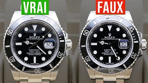 rolex ou fausse